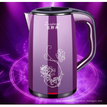 2021 New Style Colorful High Quality and Stainless Steel Electric Kettle